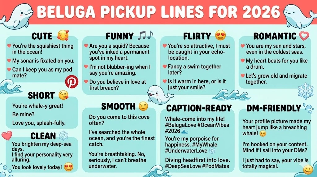 Beluga Pickup Lines