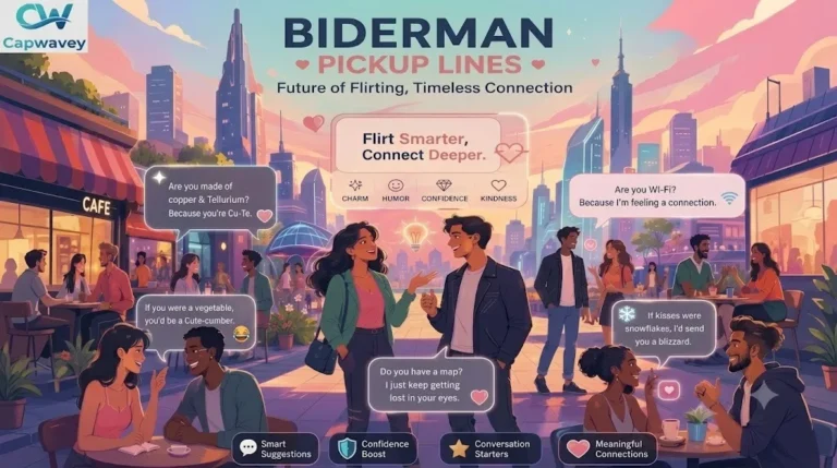Biderman Pickup Lines