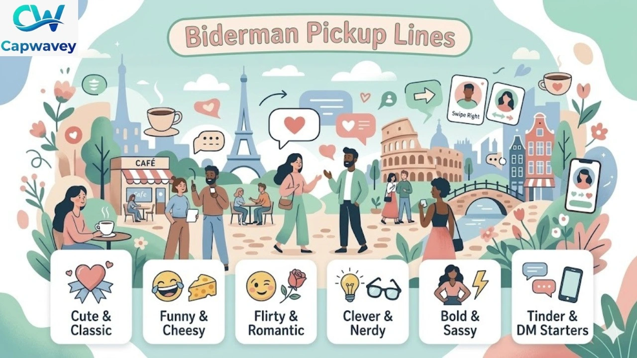 Biderman Pickup Lines
