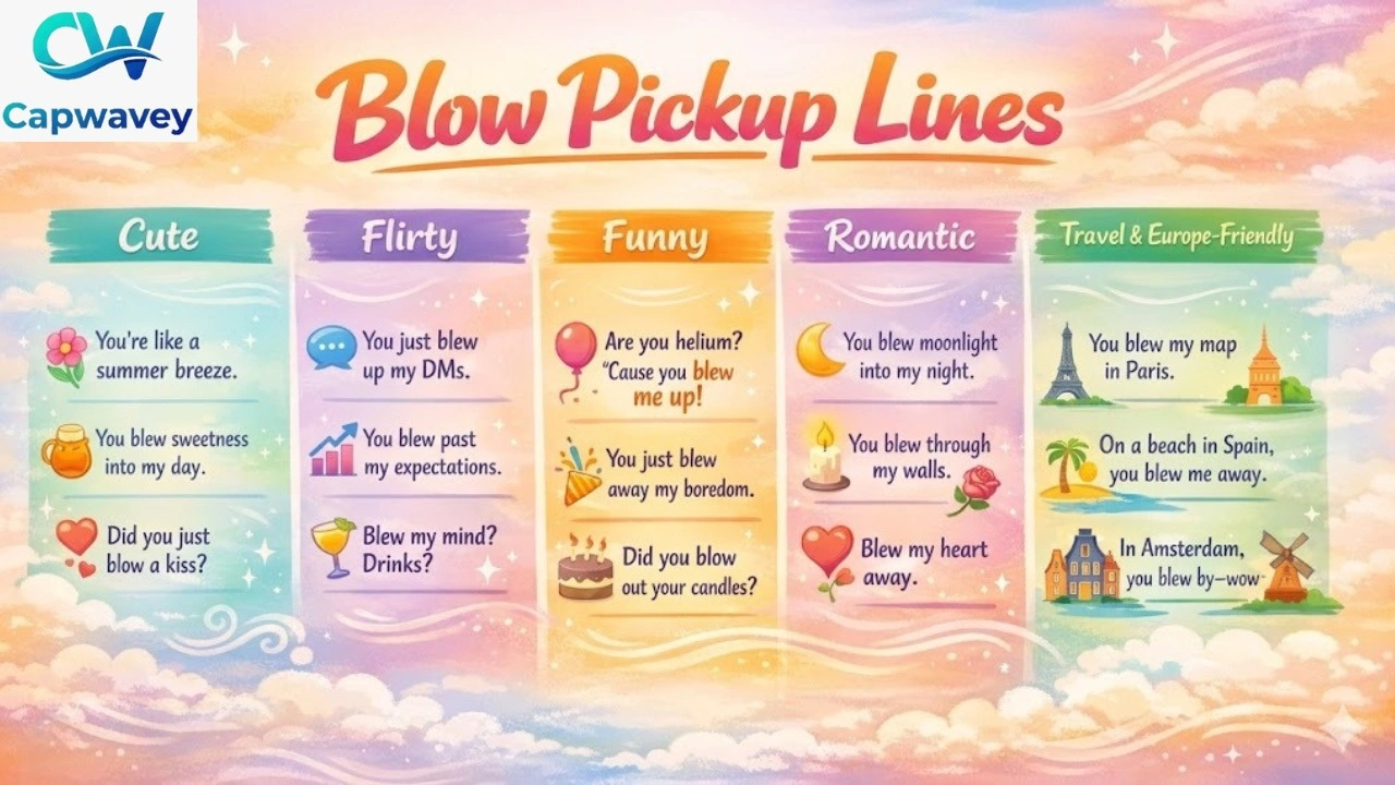 Blow Pickup Lines