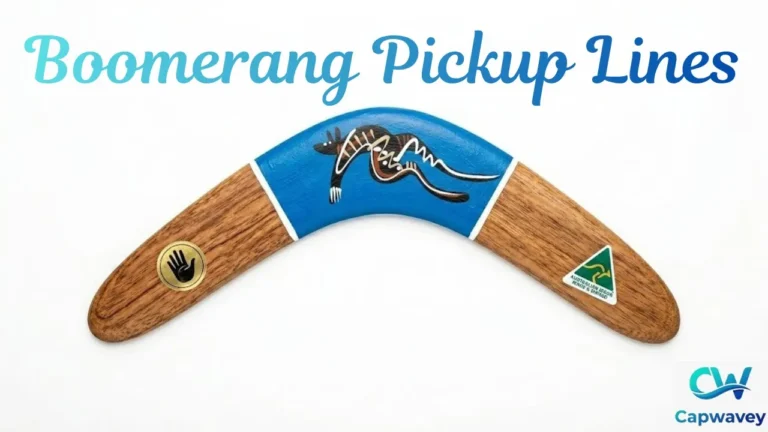 Boomerang Pickup Lines