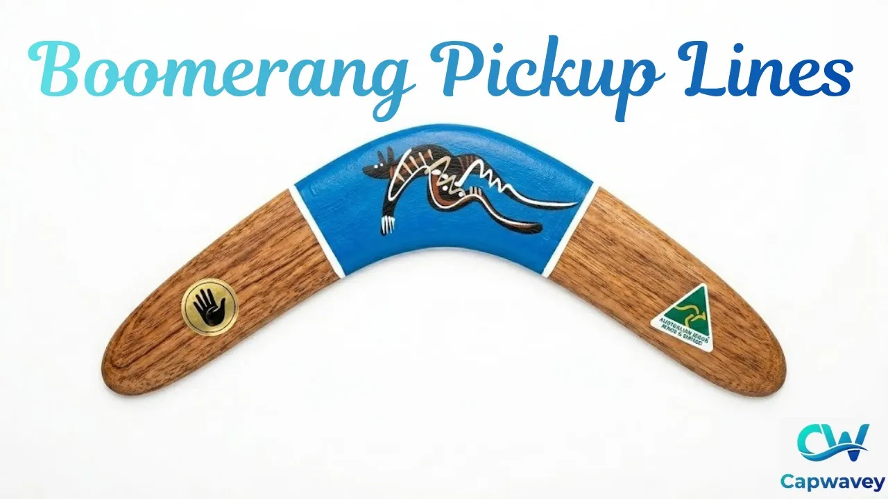 Boomerang Pickup Lines