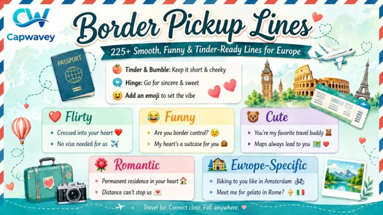 Border Pickup Lines