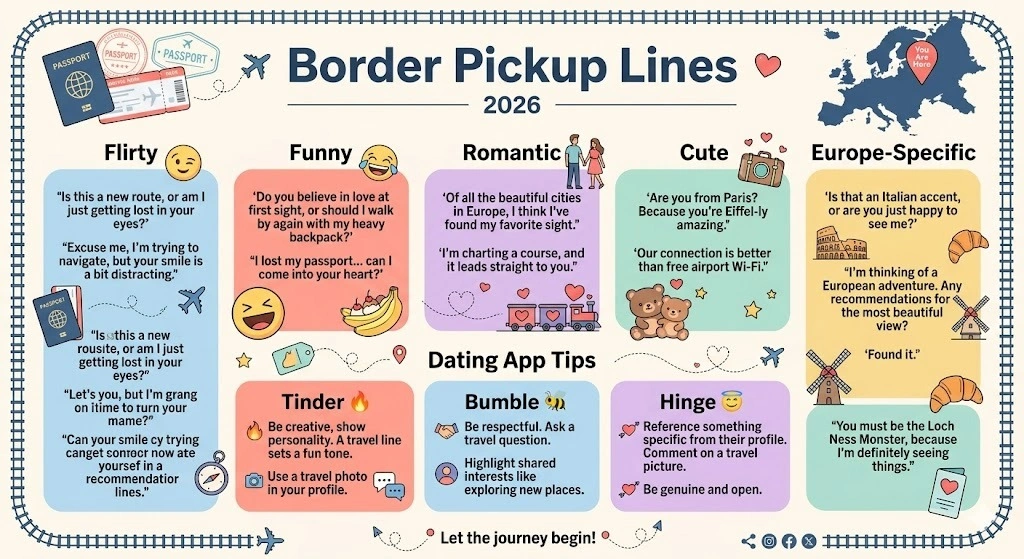 Border Pickup Lines