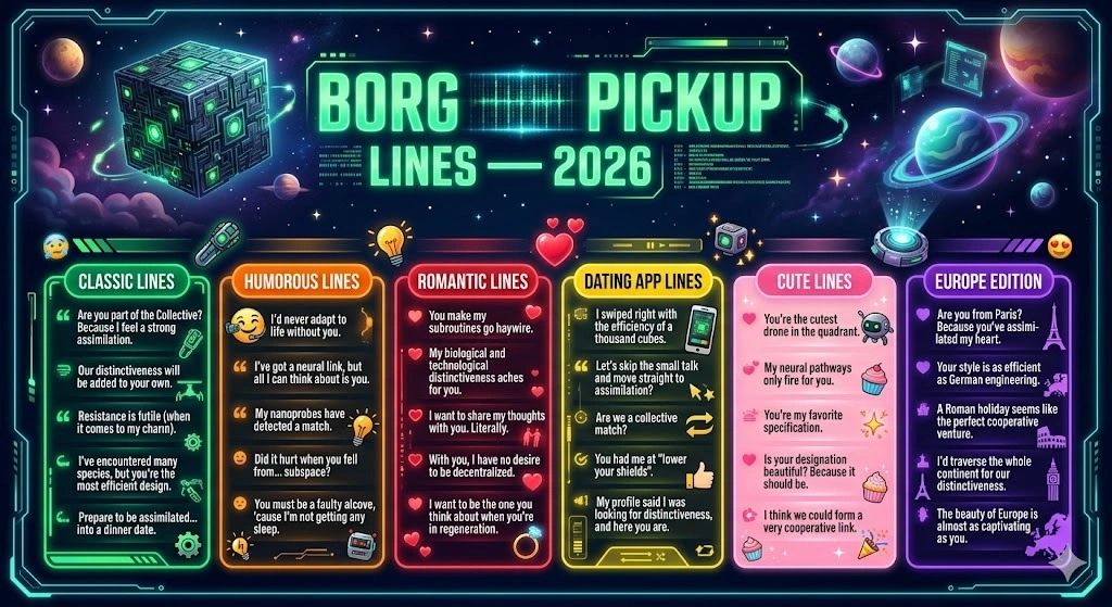 Borg Pickup Lines