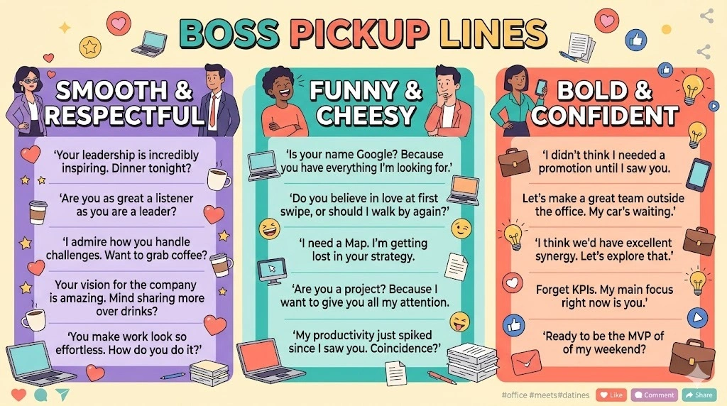Boss Pickup Lines 