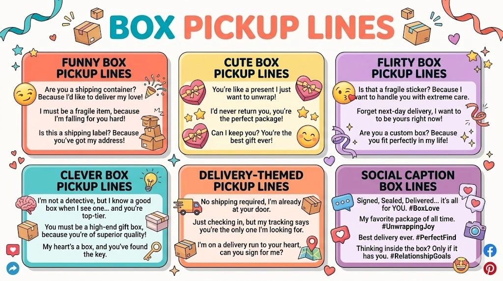 Box Pickup Lines