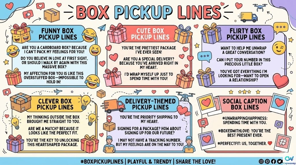 Box Pickup Lines