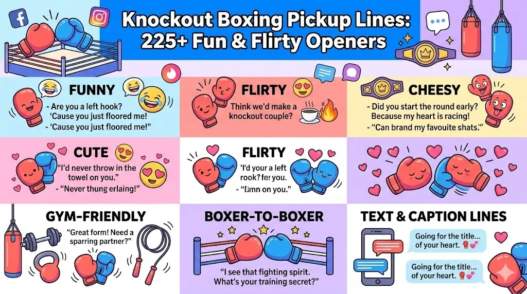 Boxing Pickup Lines