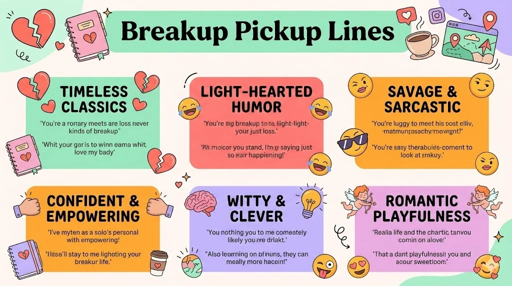 Breakup Pickup Lines