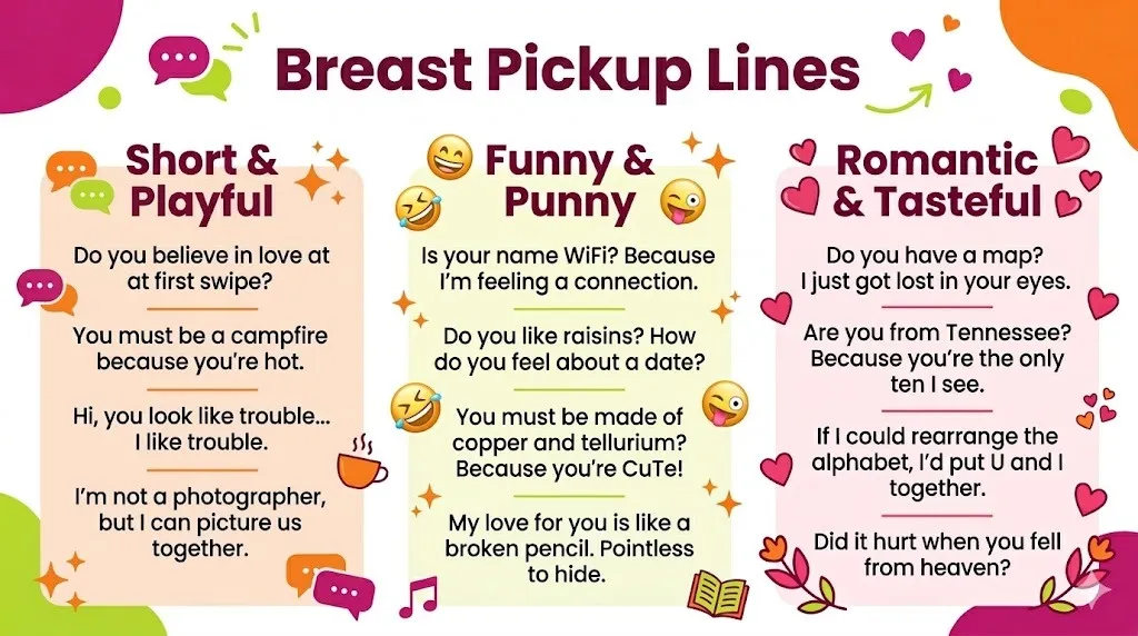 Breast Pickup Lines