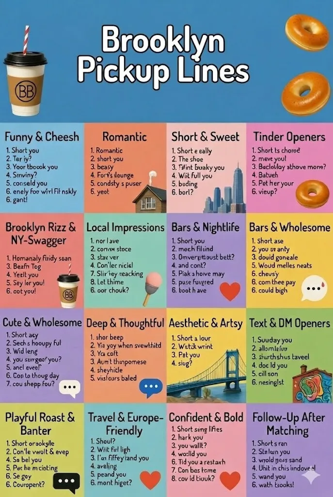 Brooklyn Pickup Lines