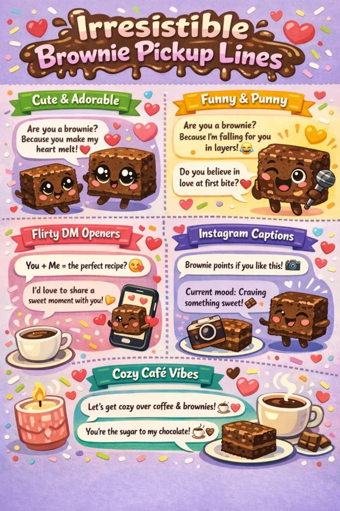 Brownie Pickup Lines