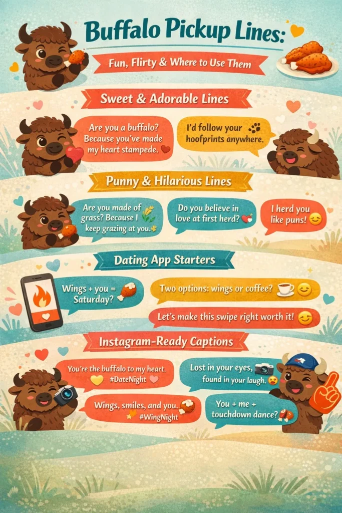 Buffalo Pickup Lines