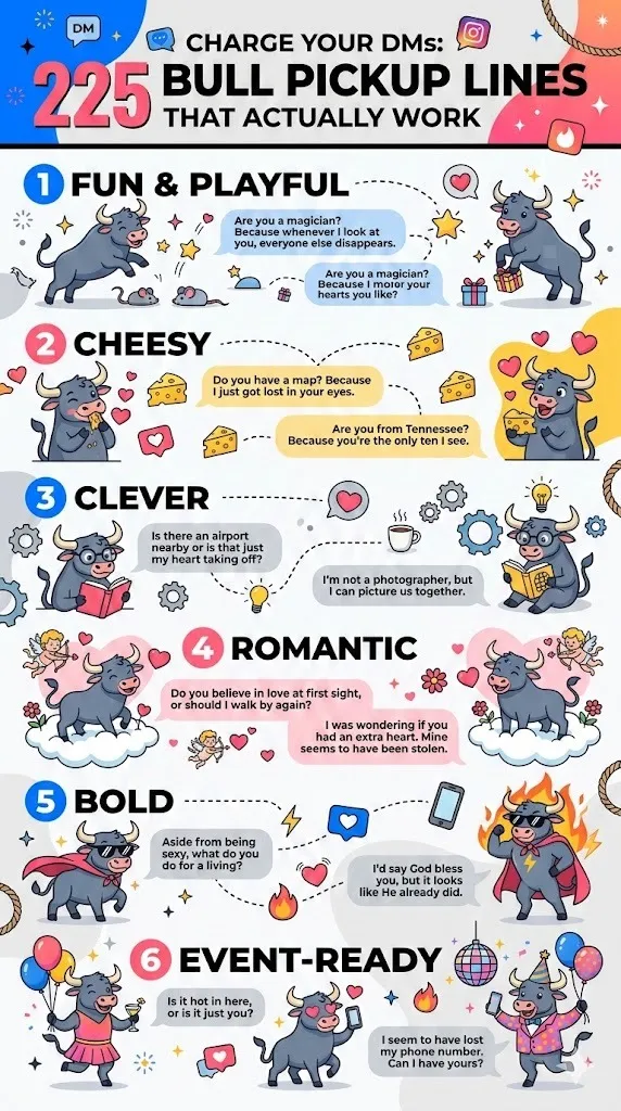 Bull Pickup Lines