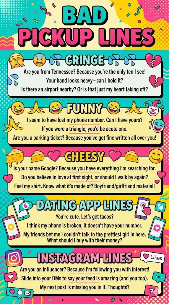 Bad Pickup Lines