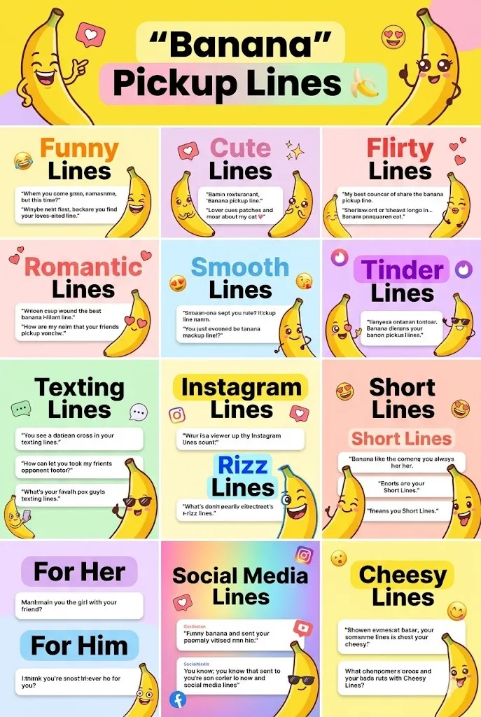 Banana Pickup Lines