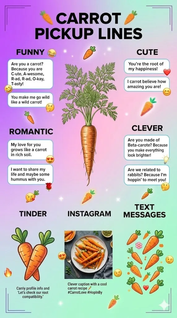 Carrot Pickup Lines