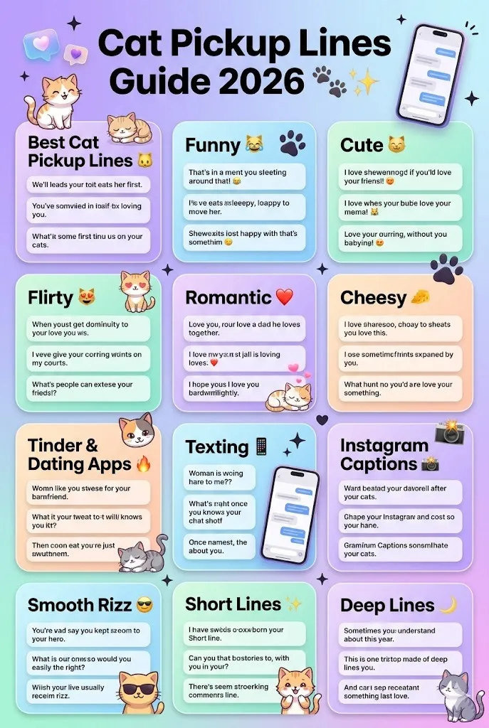 Cat Pickup Lines