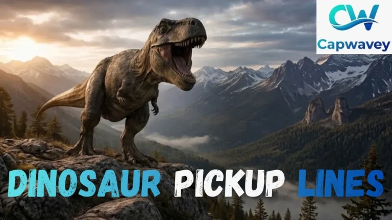 Dinosaur Pickup Lines