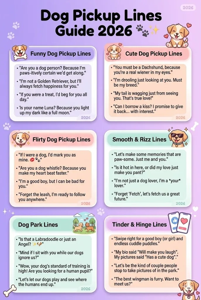 Dog Pickup Lines