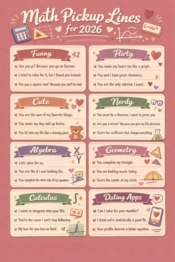 Math Pickup Lines