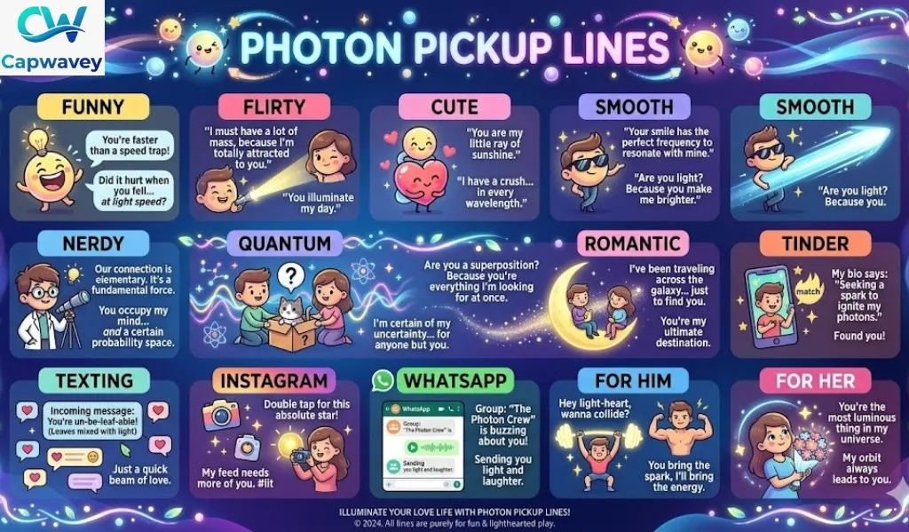 Photon Pickup Lines