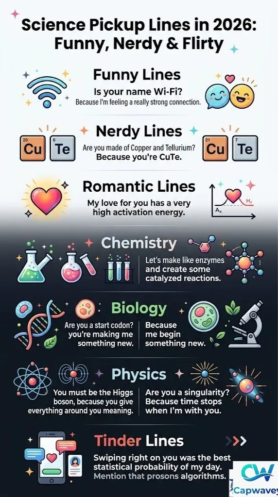 Science Pickup Lines