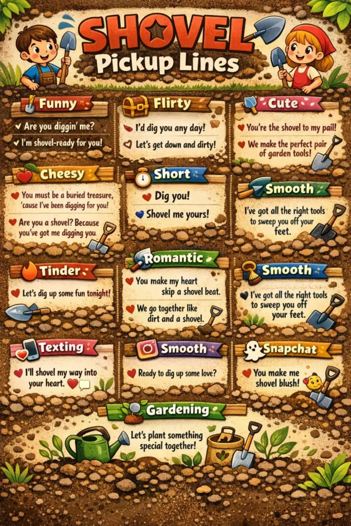 Shovel Pickup Lines