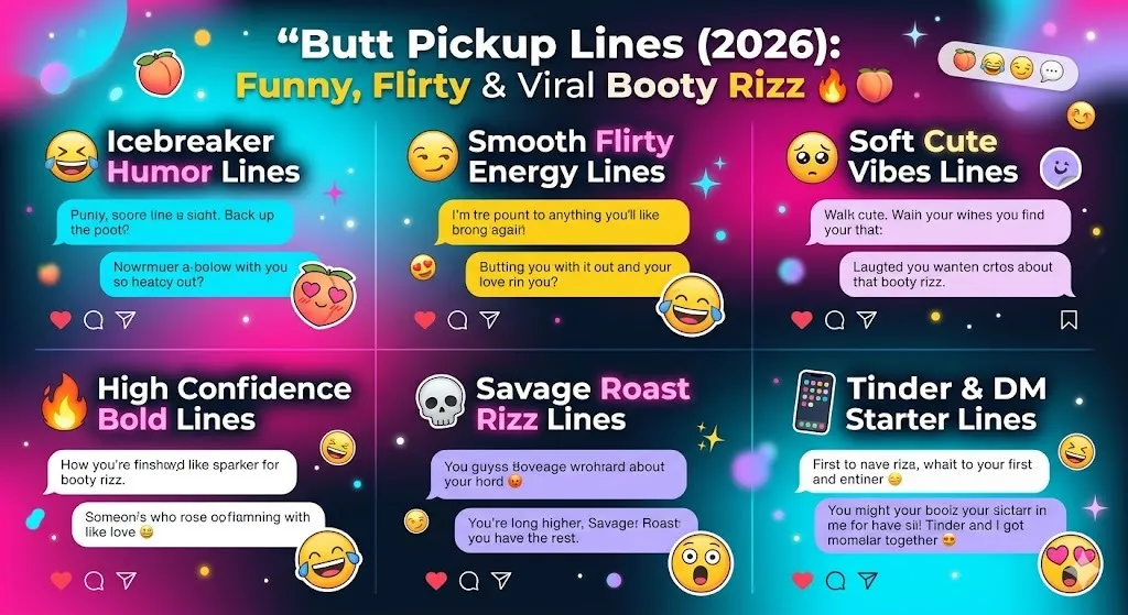 Butt Pickup Lines