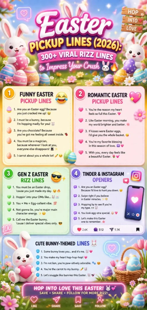 Easter Pickup Lines