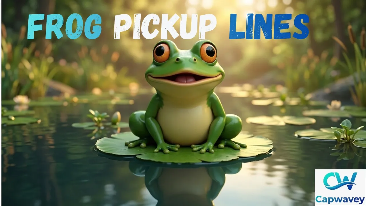 Frog Pickup Lines