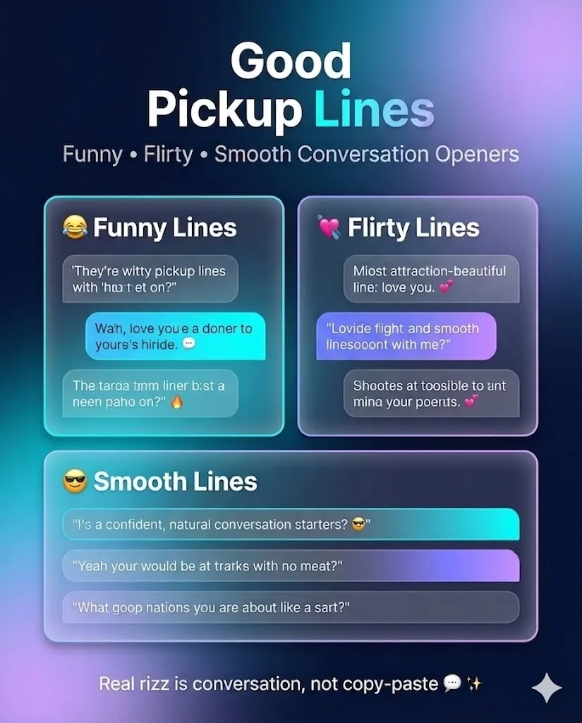 Good Pickup Lines