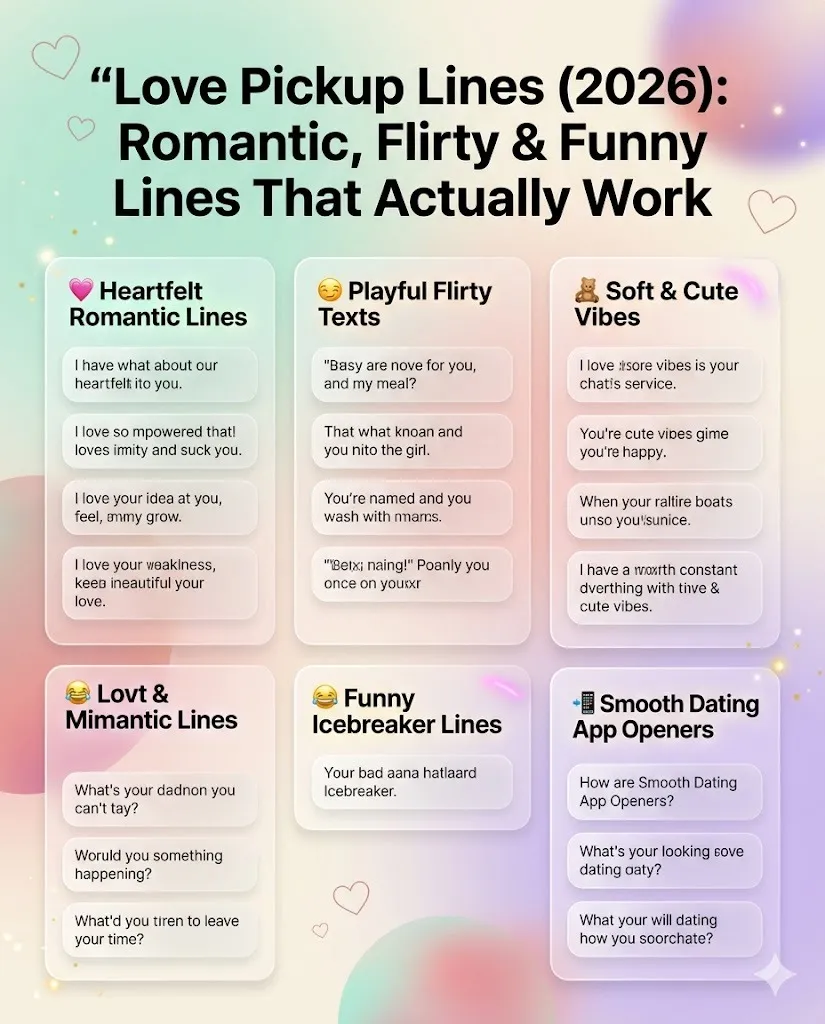 Love Pickup Lines