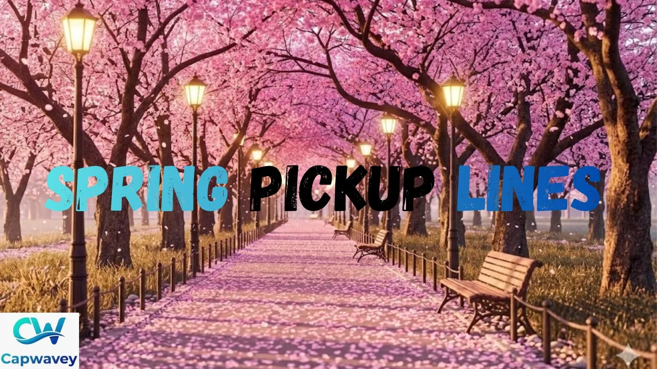 Spring Pickup Lines