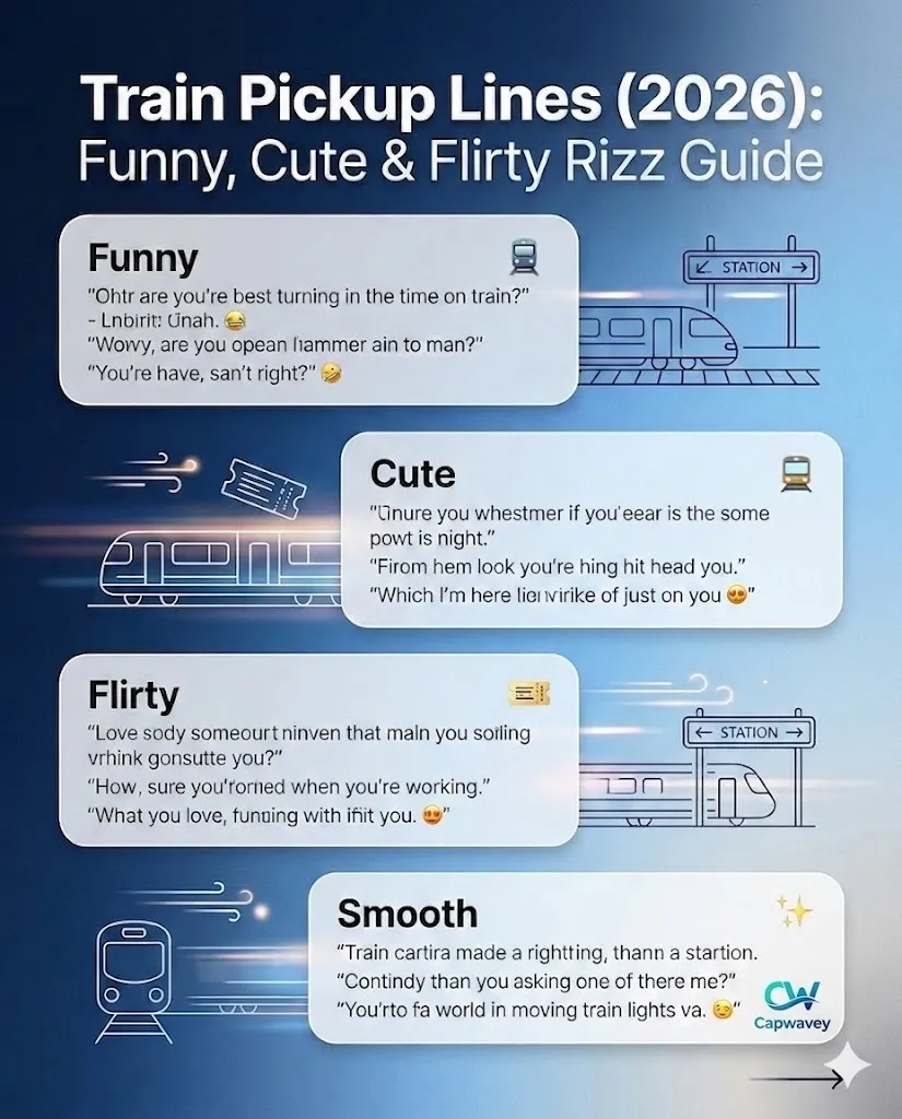 Train Pickup Lines