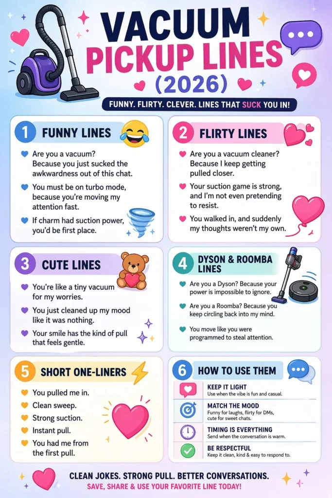 Vacuum Pickup Lines