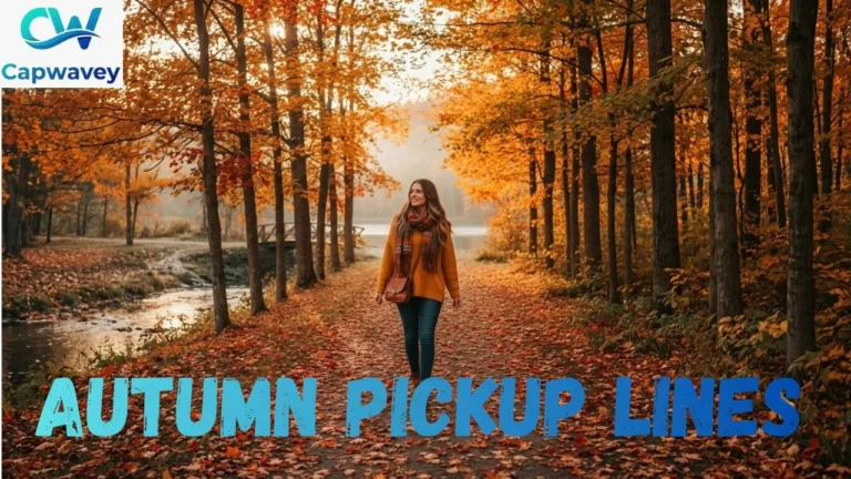 Autumn Pickup Lines