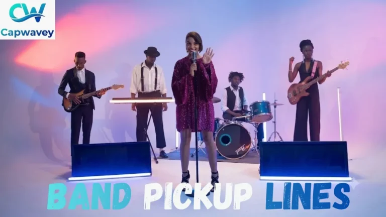 Band Pickup Lines