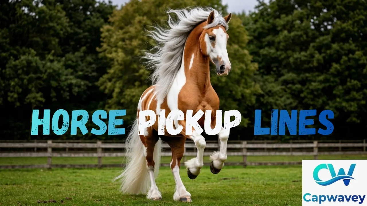 Horse Pickup Lines