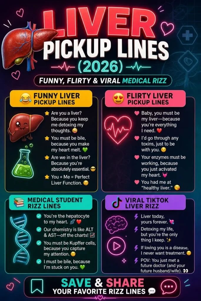 Liver Pickup Lines