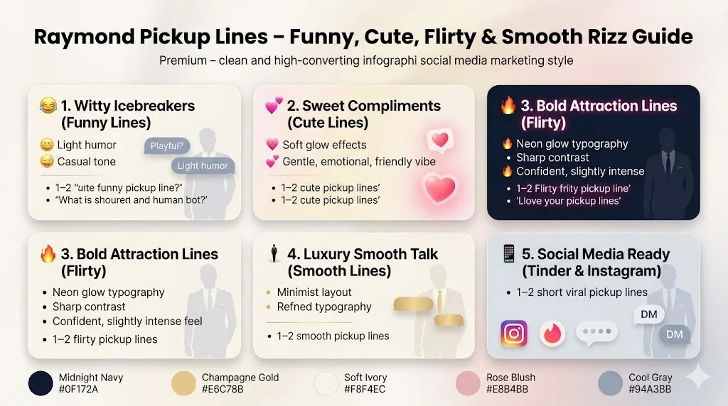 Raymond Pickup Lines